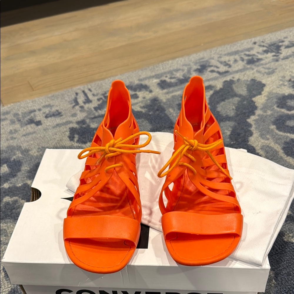 Givenchy Orange Sandals